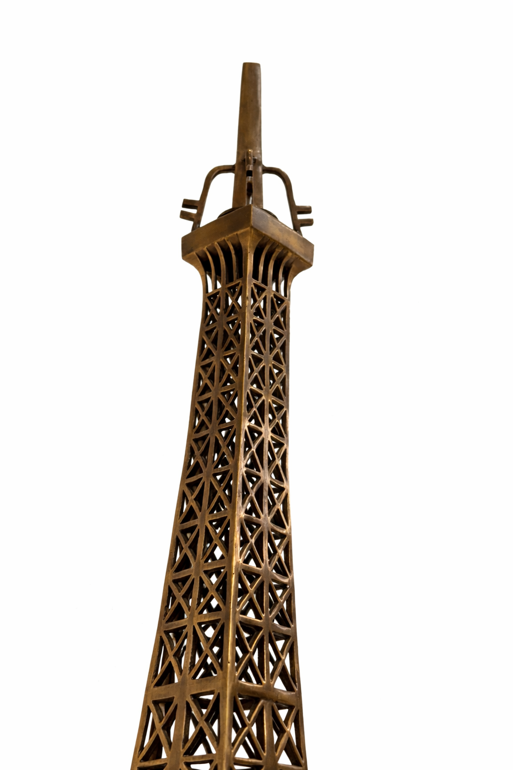 Grote vintage bronzen Eiffeltoren - Statement piece