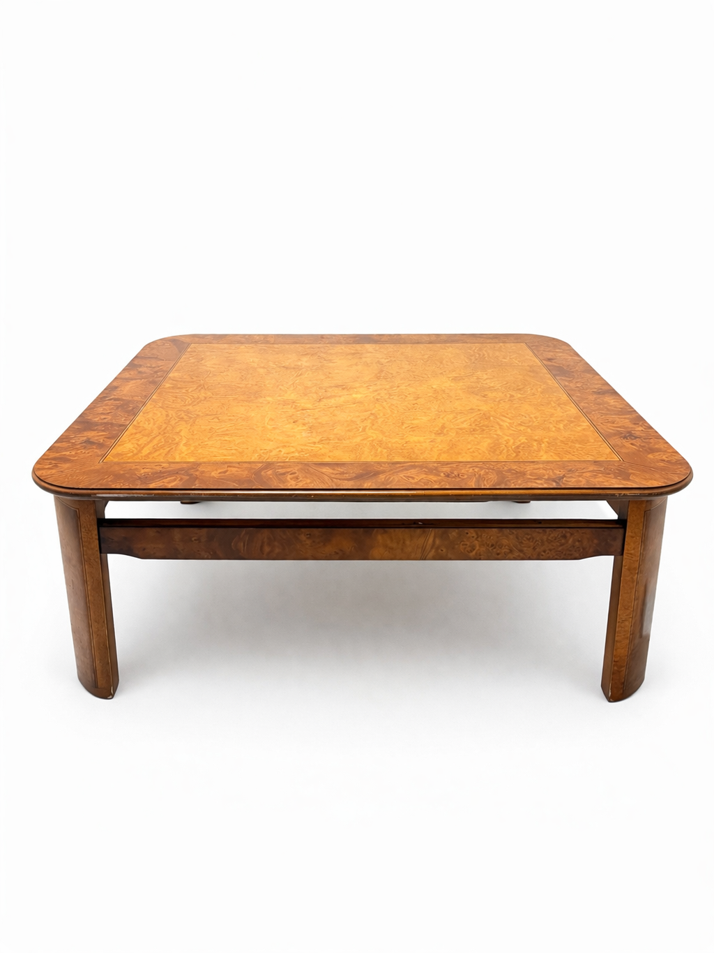 Midcentury salontafel – Wortelhout fineer – Jaren 70 design