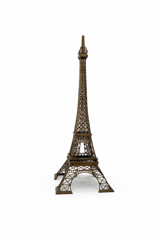 Grote vintage bronzen Eiffeltoren - Statement piece