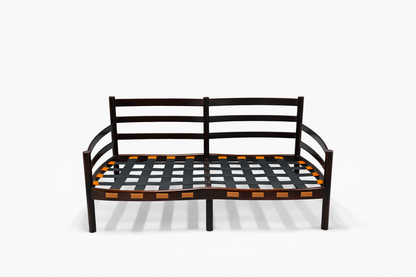 Sven Ellekaer 2-zits bank – Deens design – Cognac leer