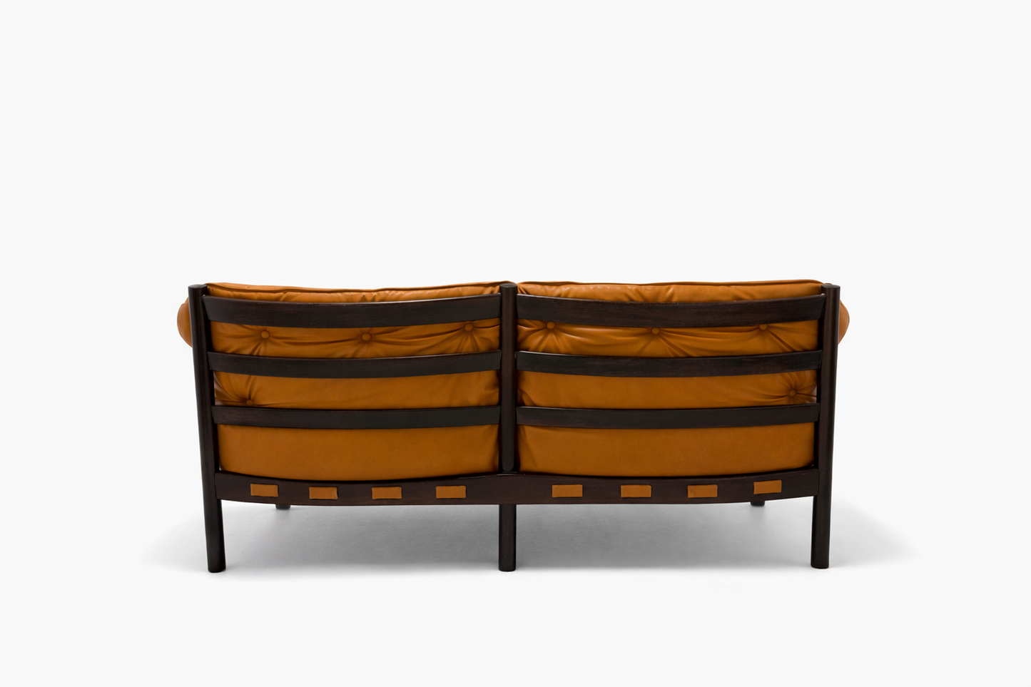 Sven Ellekaer 2-zits bank – Deens design – Cognac leer