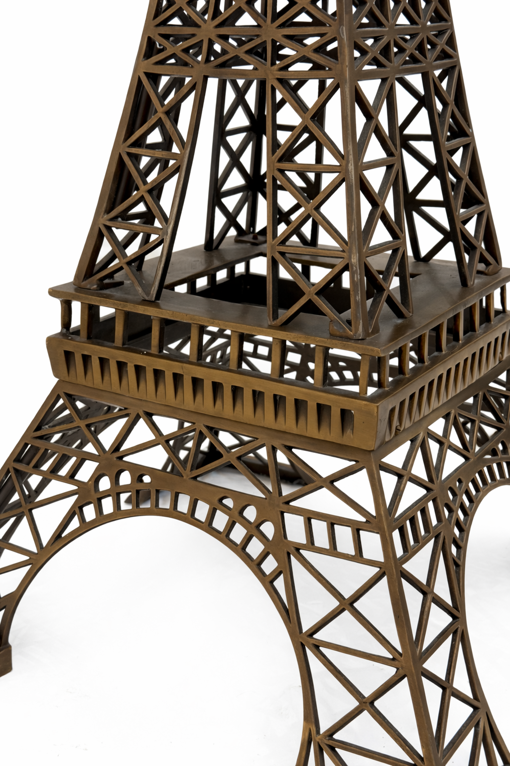 Grote vintage bronzen Eiffeltoren - Statement piece